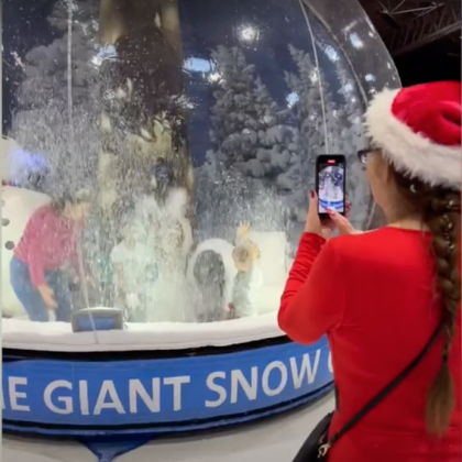 Giant Snowglobe