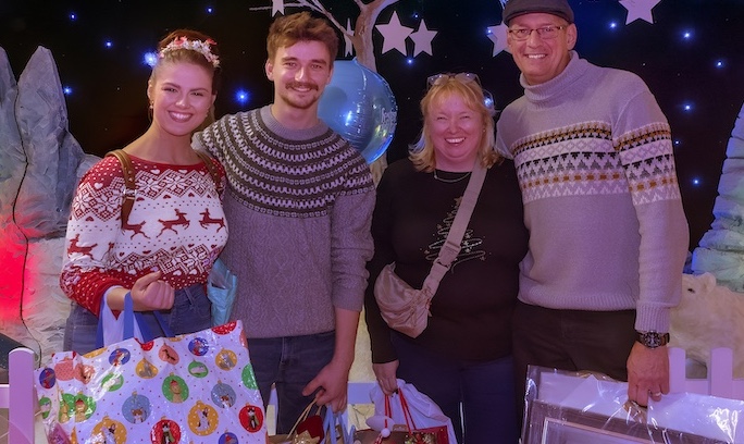 Santa sack winners